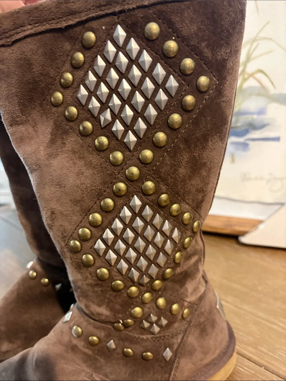 UGG brown suede